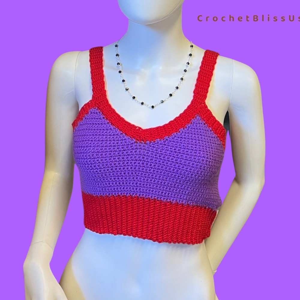 Hand Knit Tank Top
